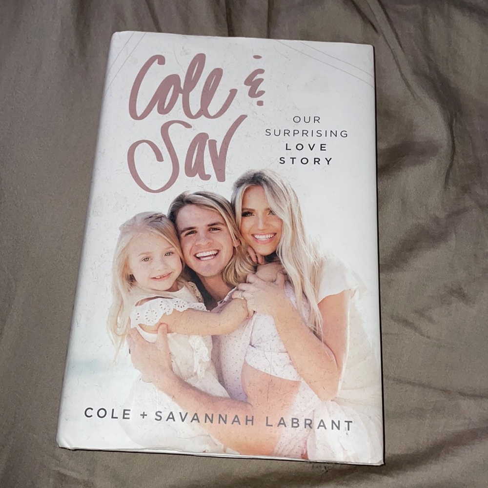 Cole and Sav book read once and am done with it